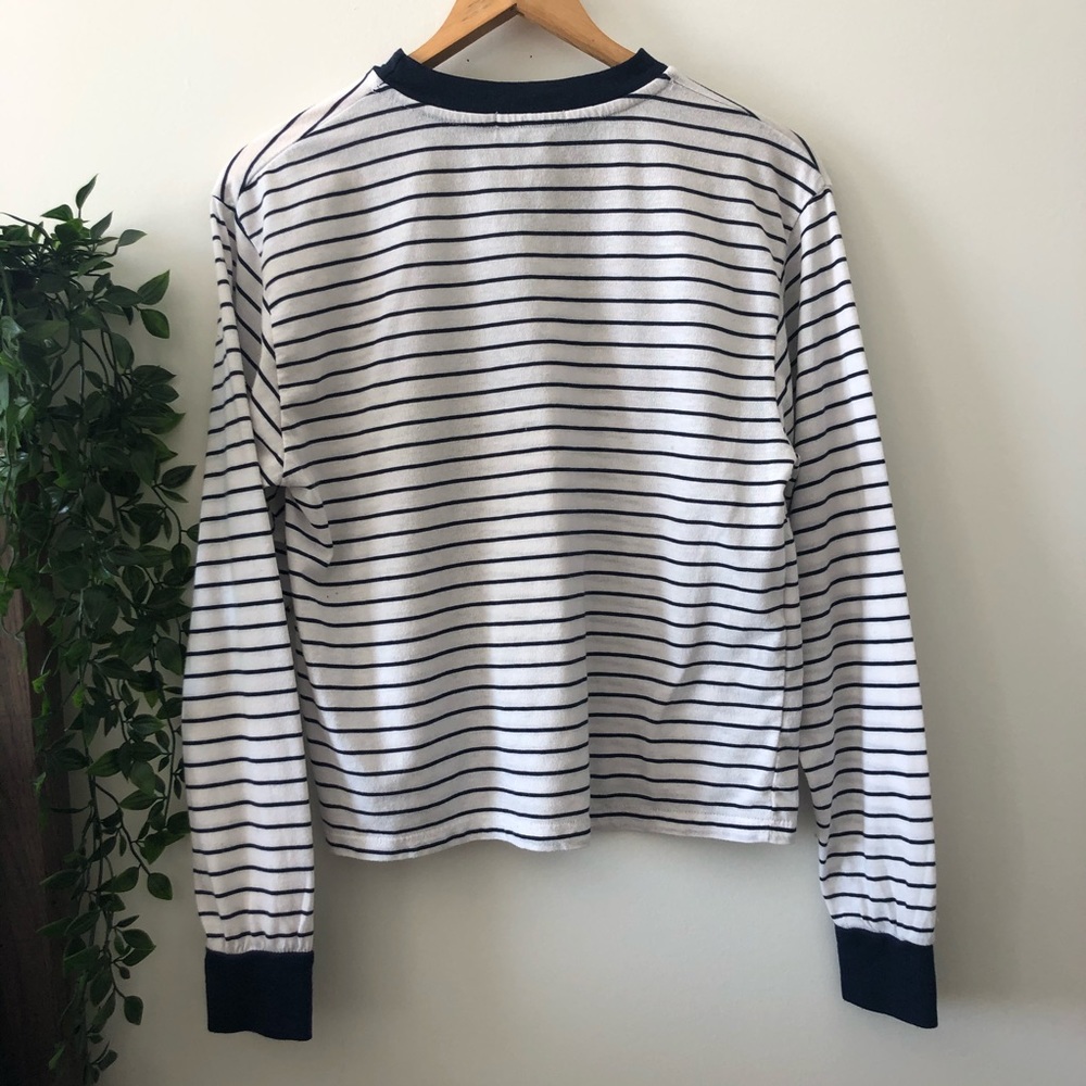❌SOLD❌ Brandy Melville Striped Shirt - Picture 3 of 3